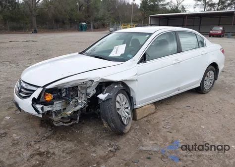 2011 Honda Accord 2.4 Lx из США, поврежденный, VIN 1HGCP2F31BA014896